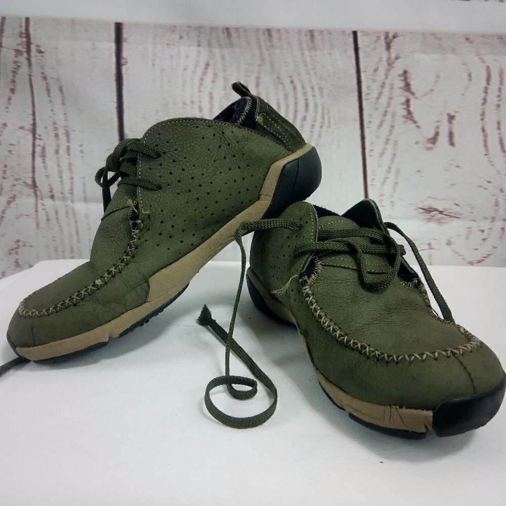 Woodland Men's Green Outdoor Activity Athletic Sho
